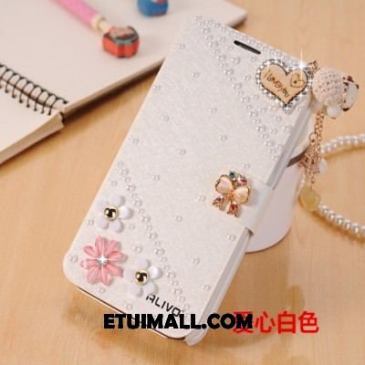 Etui Huawei Mate 8 Klapa Ochraniacz Rhinestone Telefon Komórkowy Czerwony Obudowa Sprzedam