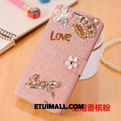 Etui Huawei Mate 8 Klapa Ochraniacz Rhinestone Telefon Komórkowy Czerwony Obudowa Sprzedam