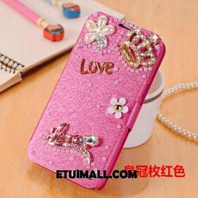 Etui Huawei Mate 8 Klapa Ochraniacz Rhinestone Telefon Komórkowy Czerwony Obudowa Sprzedam