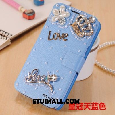 Etui Huawei Mate 8 Klapa Ochraniacz Rhinestone Telefon Komórkowy Czerwony Obudowa Sprzedam