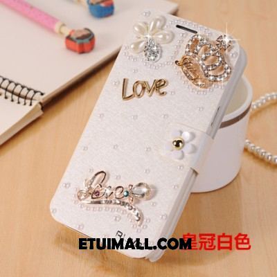 Etui Huawei Mate 8 Klapa Ochraniacz Rhinestone Telefon Komórkowy Czerwony Obudowa Sprzedam