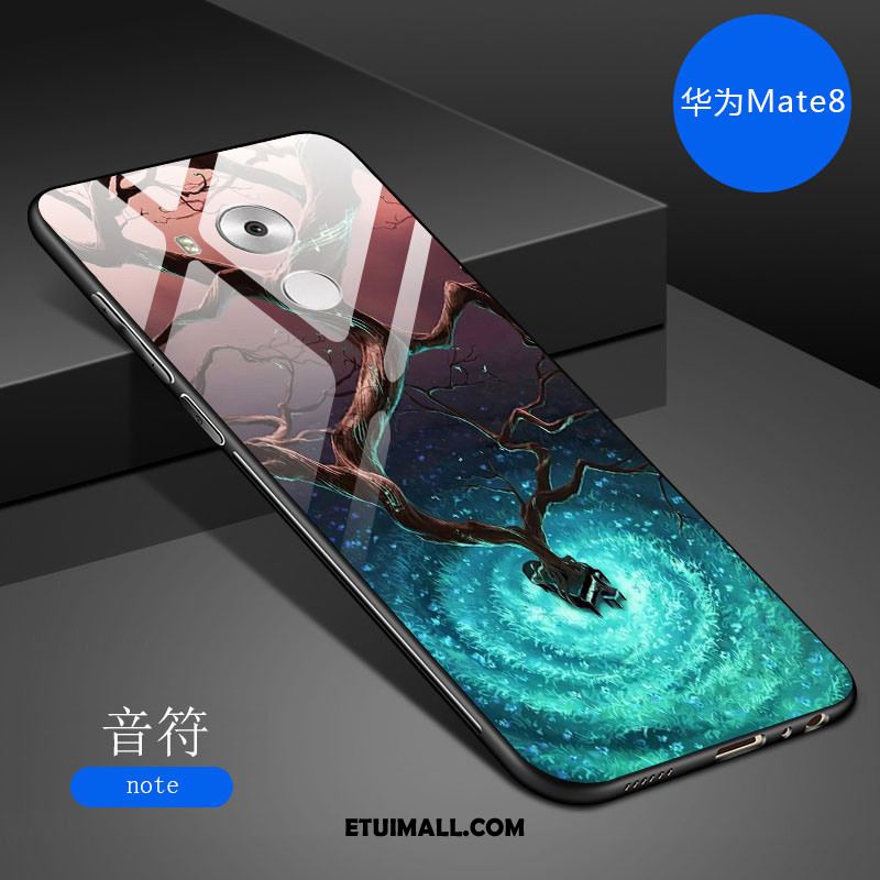 Etui Huawei Mate 8 Lustro Anti-fall Telefon Komórkowy Czarny Szkło Hartowane Obudowa Tanie