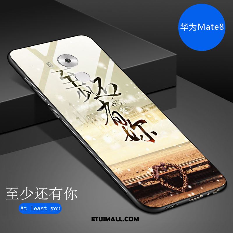 Etui Huawei Mate 8 Lustro Anti-fall Telefon Komórkowy Czarny Szkło Hartowane Obudowa Tanie