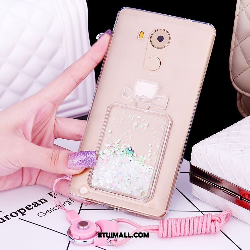 Etui Huawei Mate 8 Rhinestone Quicksand Przezroczysty Telefon Komórkowy Wiszące Ozdoby Pokrowce Sprzedam