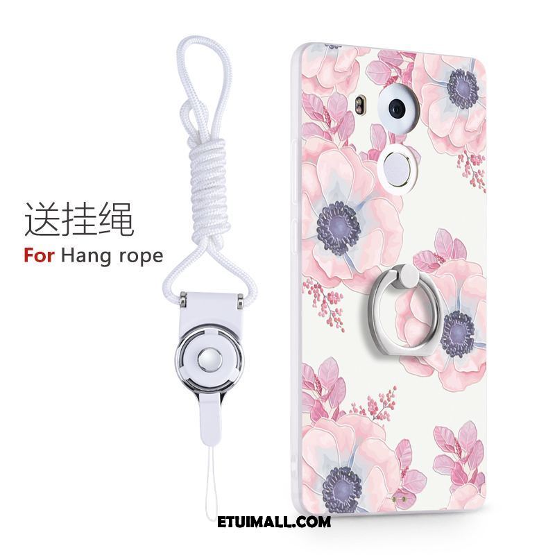 Etui Huawei Mate 8 Ring Wiszące Ozdoby Relief Piękny Anti-fall Obudowa Sklep