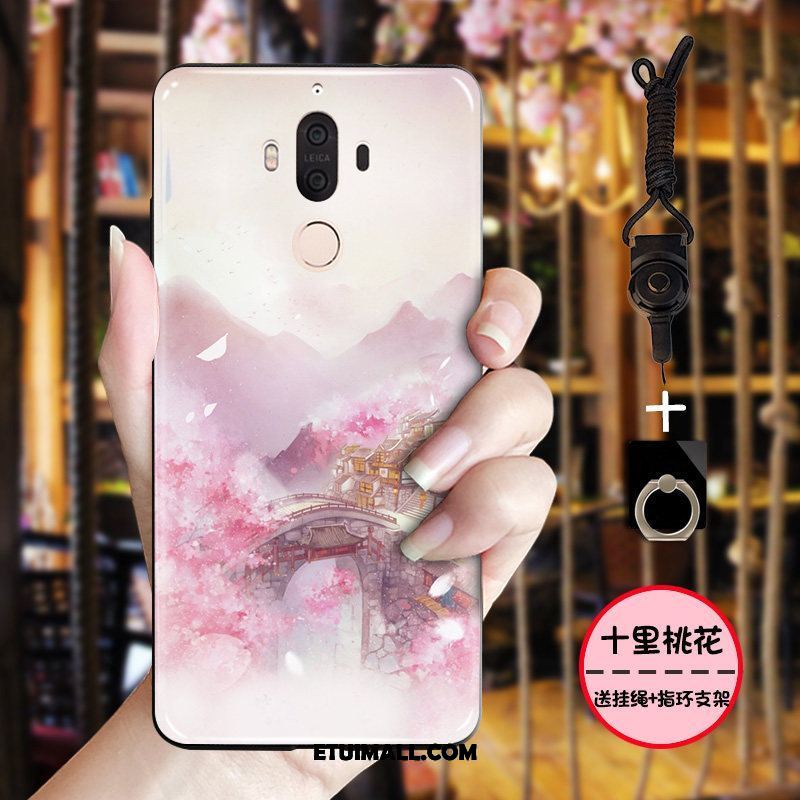 Etui Huawei Mate 9 All Inclusive Chiński Styl Atrament Proste Niebieski Futerał Kup