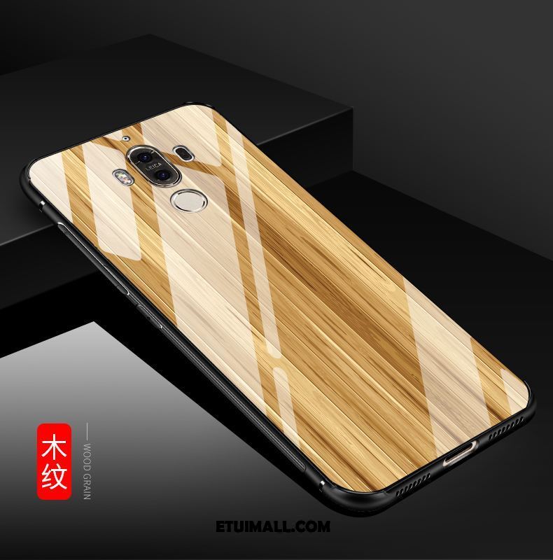 Etui Huawei Mate 9 Anti-fall Ziarno Drewna Zielony Telefon Komórkowy Ochraniacz Futerał Na Sprzedaż