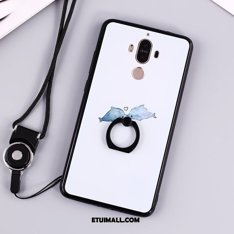 Etui Huawei Mate 9 Czarny Ochraniacz Wisząca Szyja Kolor Telefon Komórkowy Obudowa Online