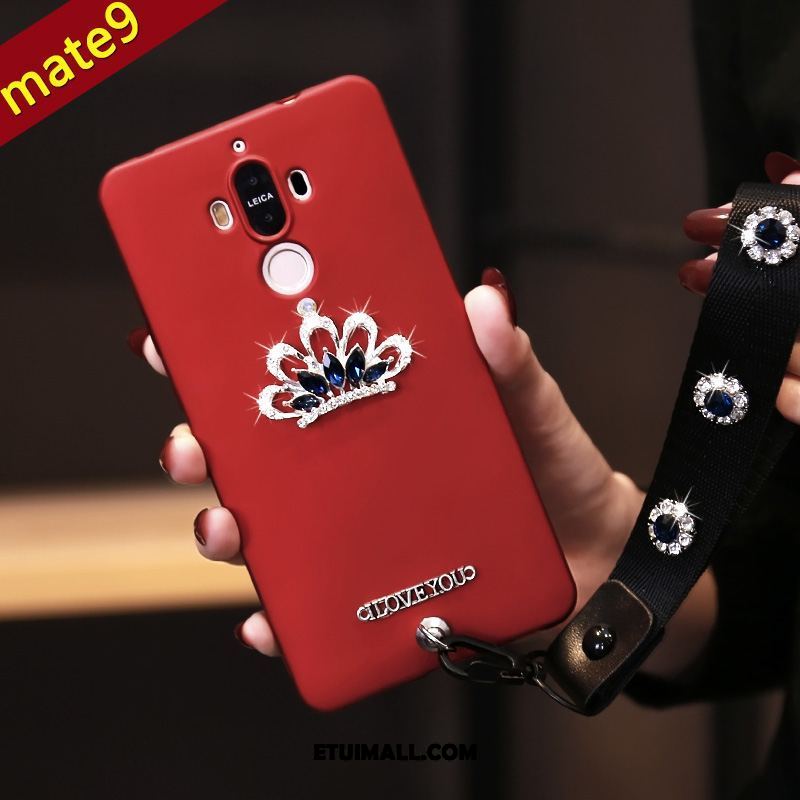 Etui Huawei Mate 9 Czerwony Miękki Silikonowe All Inclusive Telefon Komórkowy Pokrowce Na Sprzedaż