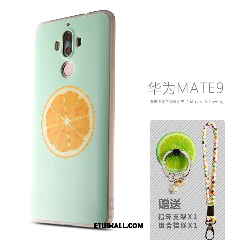 Etui Huawei Mate 9 Kreatywne Anti-fall Telefon Komórkowy Ochraniacz Zielony Futerał Tanie