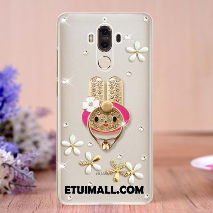 Etui Huawei Mate 9 Kreatywne Rhinestone Telefon Komórkowy Wspornik Ring Futerał Tanie