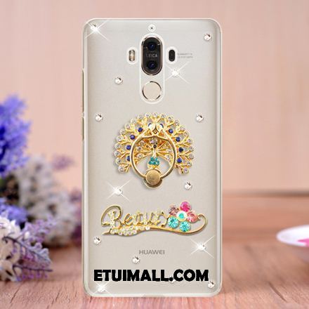 Etui Huawei Mate 9 Kreatywne Rhinestone Telefon Komórkowy Wspornik Ring Futerał Tanie