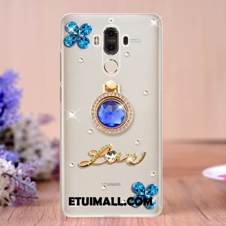 Etui Huawei Mate 9 Kreatywne Rhinestone Telefon Komórkowy Wspornik Ring Futerał Tanie