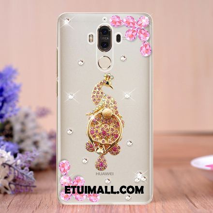 Etui Huawei Mate 9 Kreatywne Rhinestone Telefon Komórkowy Wspornik Ring Futerał Tanie