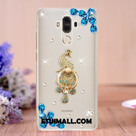 Etui Huawei Mate 9 Kreatywne Rhinestone Telefon Komórkowy Wspornik Ring Futerał Tanie