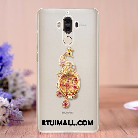 Etui Huawei Mate 9 Kreatywne Rhinestone Telefon Komórkowy Wspornik Ring Futerał Tanie