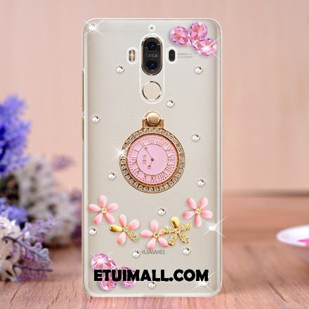 Etui Huawei Mate 9 Kreatywne Rhinestone Telefon Komórkowy Wspornik Ring Futerał Tanie