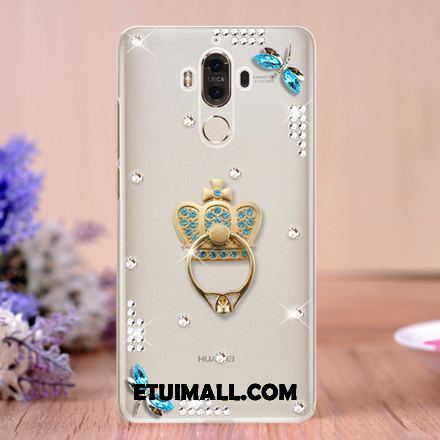 Etui Huawei Mate 9 Kreatywne Rhinestone Telefon Komórkowy Wspornik Ring Futerał Tanie