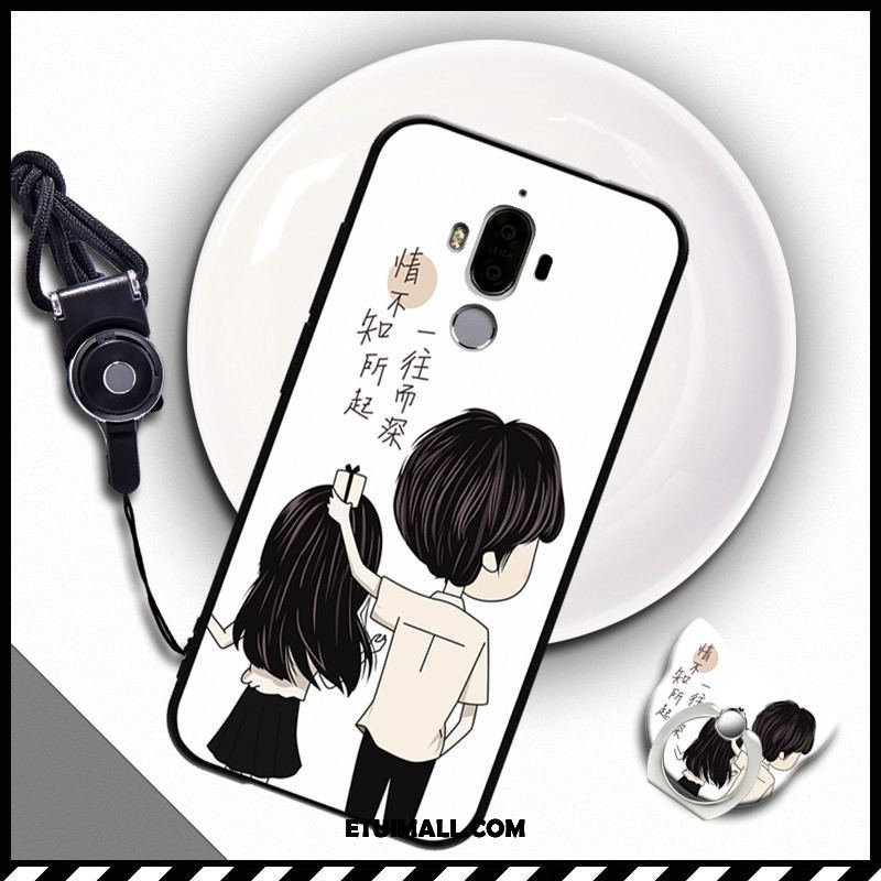 Etui Huawei Mate 9 Kreskówka Czarny All Inclusive Modna Marka Miękki Pokrowce Online