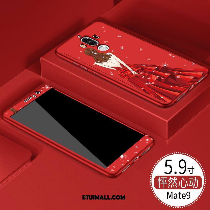 Etui Huawei Mate 9 Ochraniacz Czerwony All Inclusive Czerwony Netto Anti-fall Pokrowce Dyskont