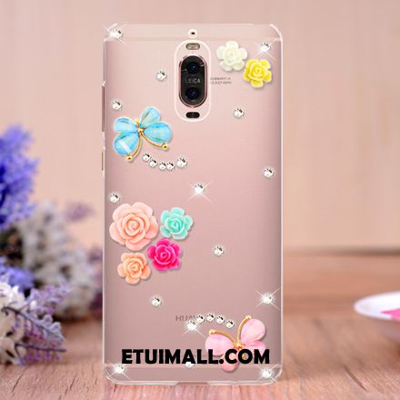 Etui Huawei Mate 9 Pro Anti-fall Przezroczysty Telefon Komórkowy All Inclusive Rhinestone Futerał Sprzedam