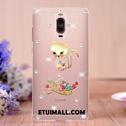 Etui Huawei Mate 9 Pro Anti-fall Przezroczysty Telefon Komórkowy All Inclusive Rhinestone Futerał Sprzedam