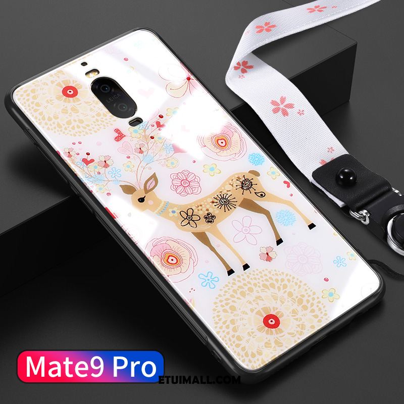 Etui Huawei Mate 9 Pro Anti-fall Silikonowe Telefon Komórkowy Modna Marka Wiszące Ozdoby Obudowa Sklep