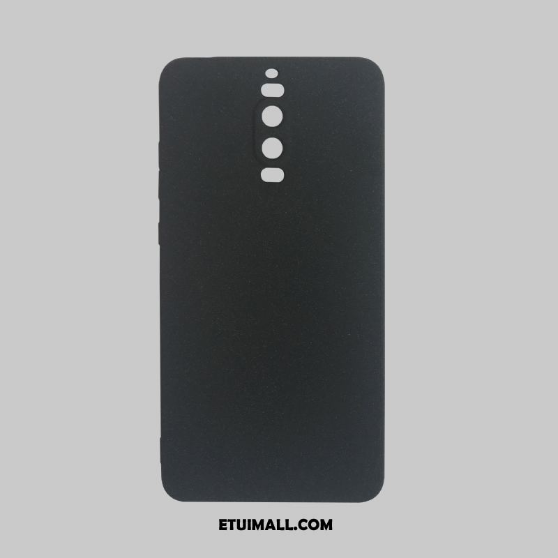 Etui Huawei Mate 9 Pro Miękki Ochraniacz Jednolity Kolor Nubuku Czerwony Pokrowce Online