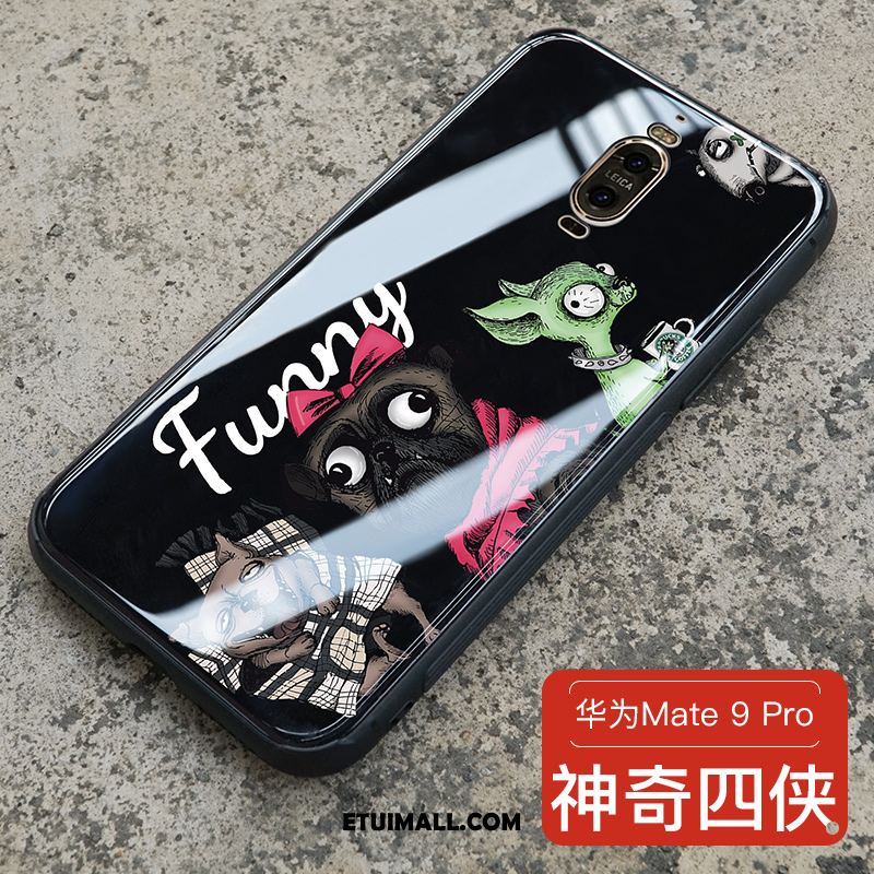 Etui Huawei Mate 9 Pro Modna Marka Nowy Kreatywne Czarny Anti-fall Obudowa Tanie