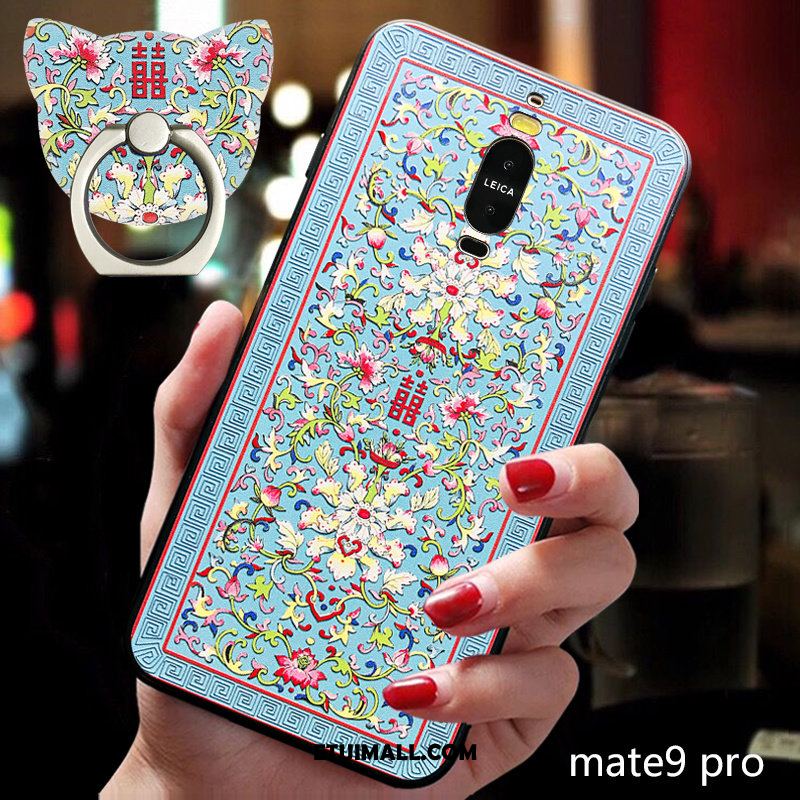 Etui Huawei Mate 9 Pro Silikonowe Wiszące Ozdoby Chiński Styl Wspornik Miękki Pokrowce Online