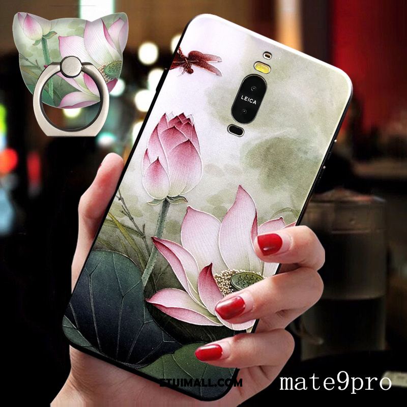 Etui Huawei Mate 9 Pro Wiszące Ozdoby Anti-fall Silikonowe Ring Chiński Styl Pokrowce Sprzedam