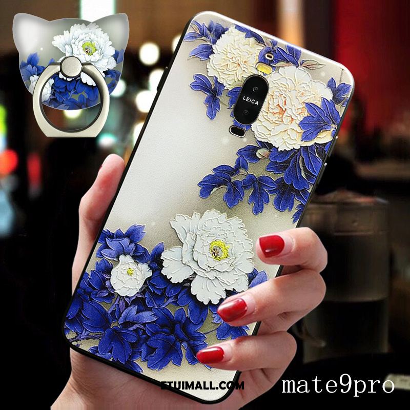 Etui Huawei Mate 9 Pro Wiszące Ozdoby Anti-fall Silikonowe Ring Chiński Styl Pokrowce Sprzedam