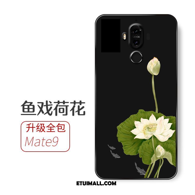 Etui Huawei Mate 9 Telefon Komórkowy Czarny Silikonowe Miękki Ochraniacz Pokrowce Tanie