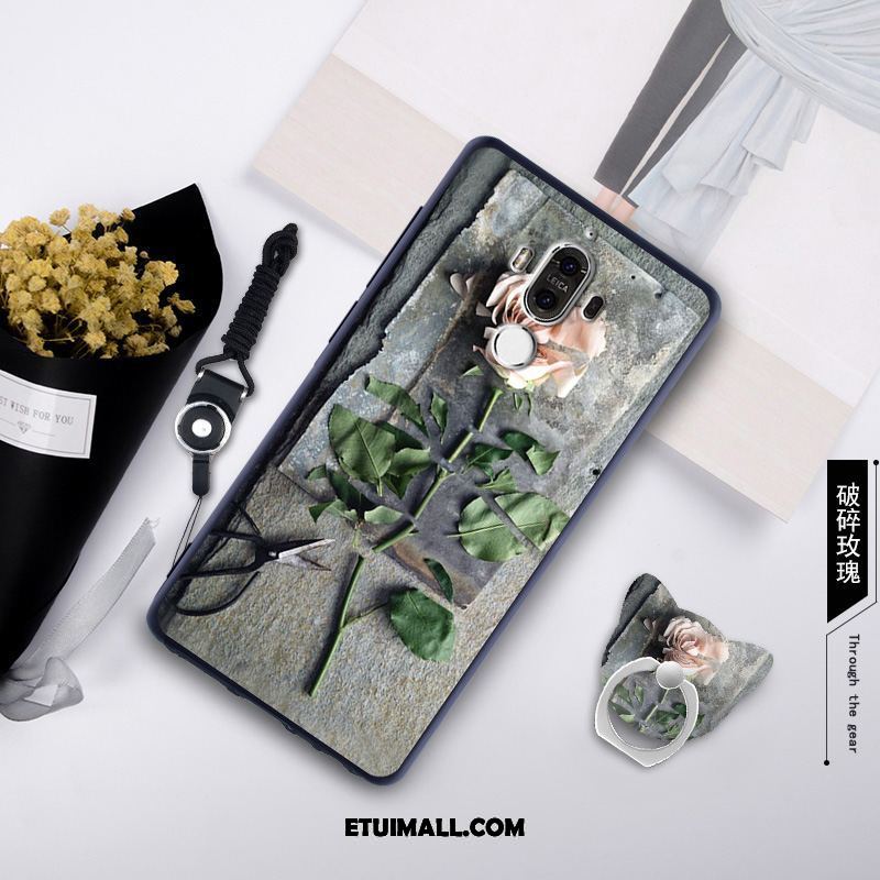 Etui Huawei Mate 9 Telefon Komórkowy Filmy Szkło Hartowane Wiszące Ozdoby Ring Futerał Online