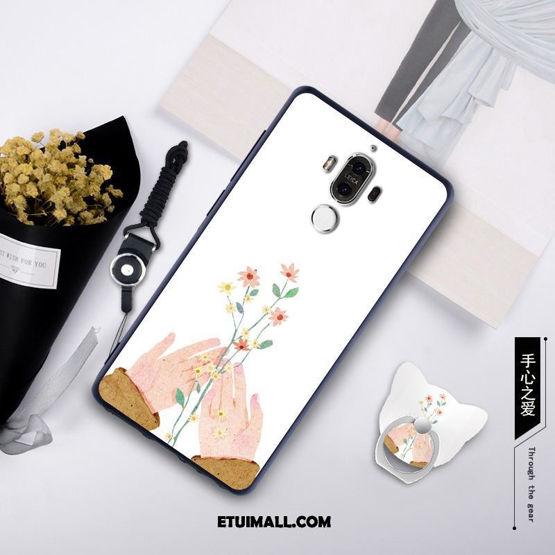 Etui Huawei Mate 9 Telefon Komórkowy Filmy Szkło Hartowane Wiszące Ozdoby Ring Futerał Online