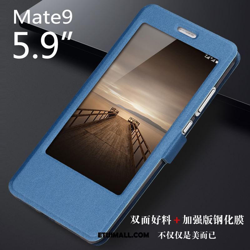 Etui Huawei Mate 9 Złoto Miękki Skórzany Futerał Szkło Hartowane Telefon Komórkowy Futerał Kupię