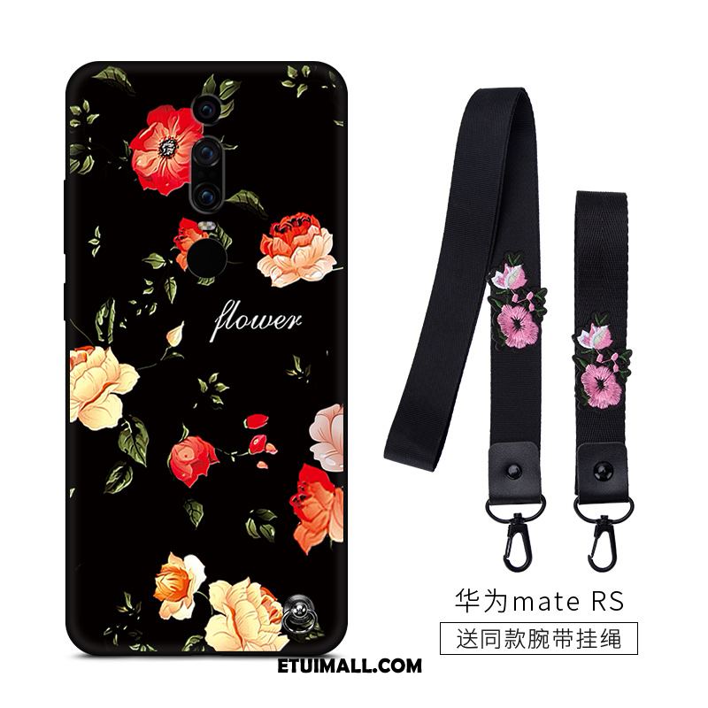 Etui Huawei Mate Rs Kwiaty Telefon Komórkowy Anti-fall Silikonowe Vintage Obudowa Sklep