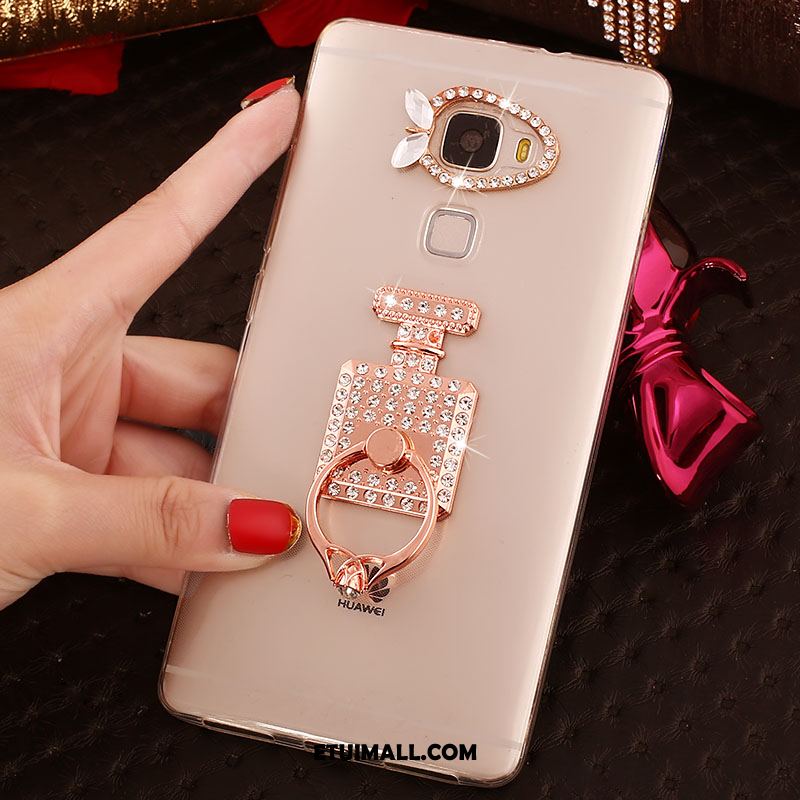 Etui Huawei Mate S Przezroczysty Telefon Komórkowy Ring Rhinestone Pokrowce Kup