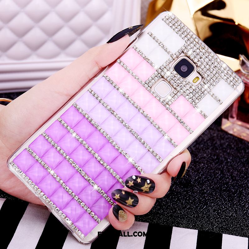 Etui Huawei Mate S Purpurowy Fioletowy Telefon Komórkowy Nowy Rhinestone Futerał Sklep