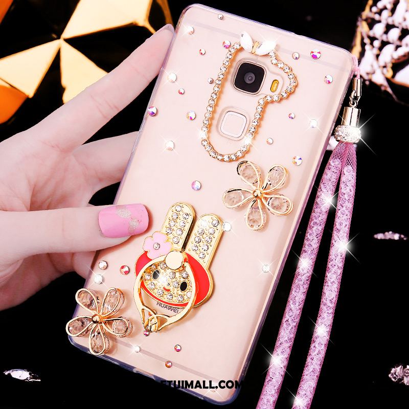 Etui Huawei Mate S Silikonowe Tendencja Miękki Rhinestone Przezroczysty Obudowa Tanie