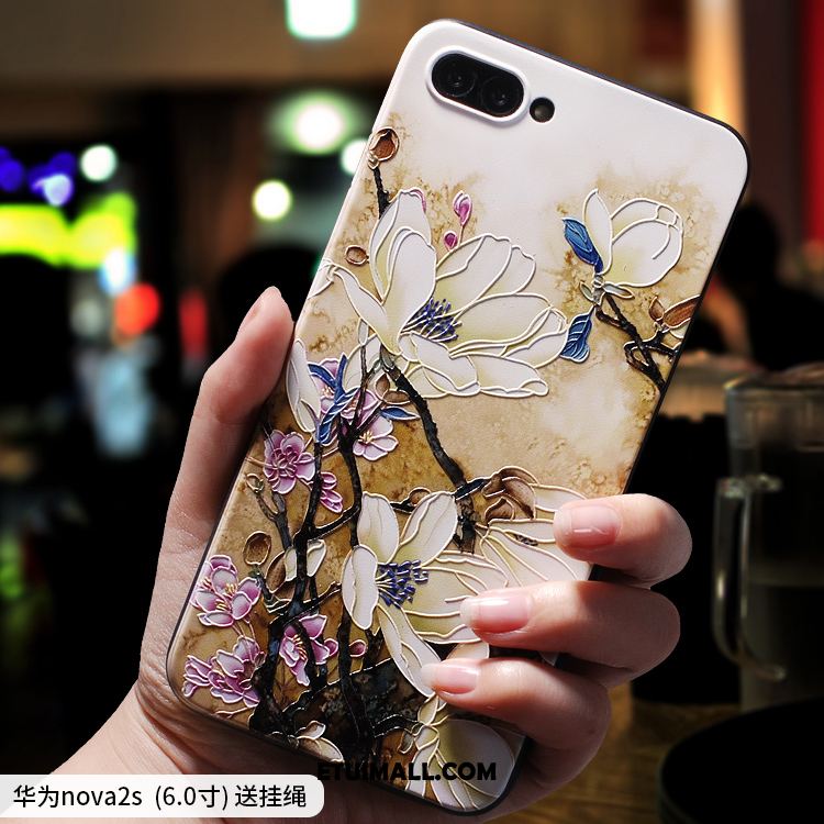 Etui Huawei Nova 2s Miękki Kreatywne Silikonowe Ochraniacz Zielony Obudowa Sprzedam