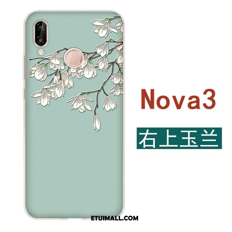 Etui Huawei Nova 3 All Inclusive Chiński Styl Wiatr Mały Kwiaty Futerał Sklep