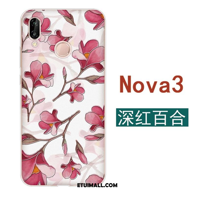 Etui Huawei Nova 3 All Inclusive Chiński Styl Wiatr Mały Kwiaty Futerał Sklep