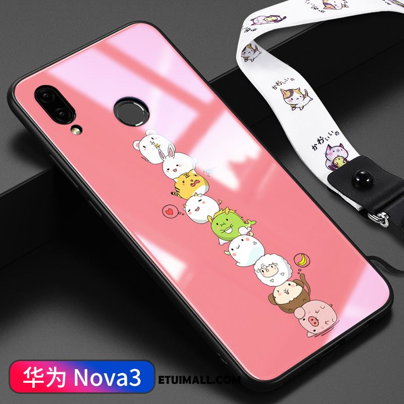 Etui Huawei Nova 3 All Inclusive Wiszące Ozdoby Biały Nowy Anti-fall Pokrowce Sklep