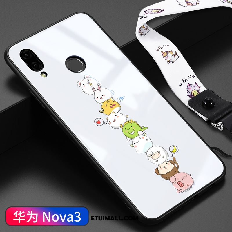 Etui Huawei Nova 3 All Inclusive Wiszące Ozdoby Biały Nowy Anti-fall Pokrowce Sklep