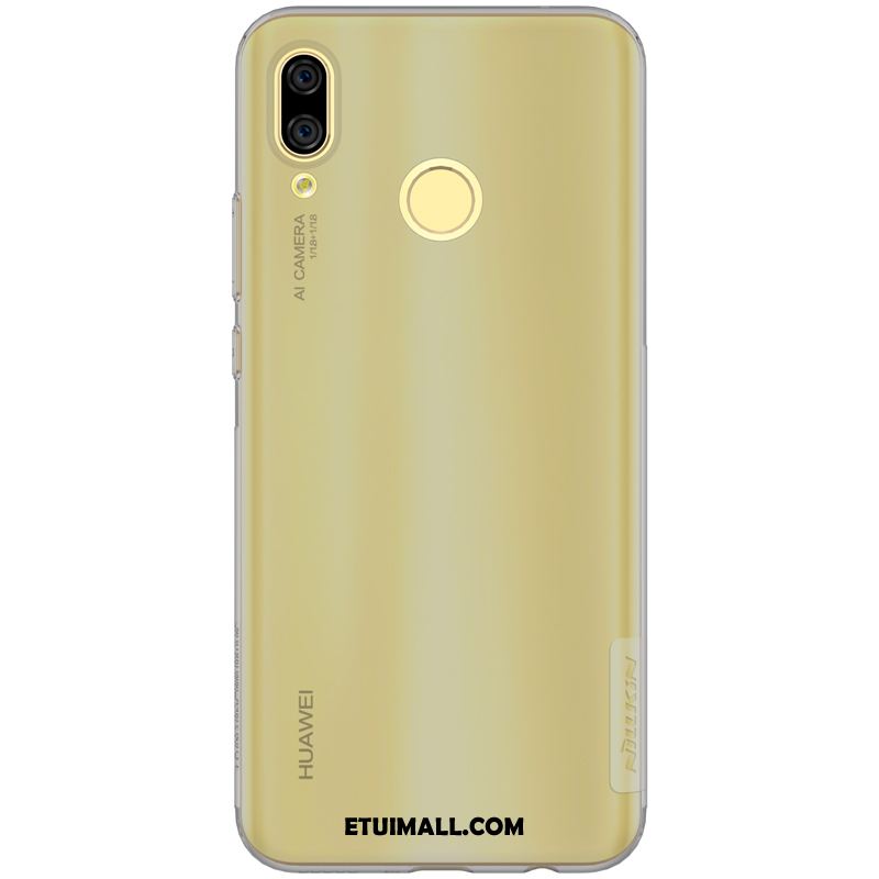 Etui Huawei Nova 3 Cienka Żółty Telefon Komórkowy Miękki Złoto Pokrowce Online