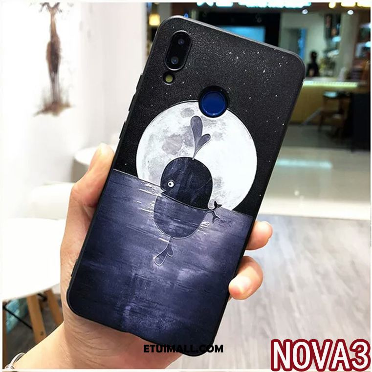 Etui Huawei Nova 3 Cienkie Telefon Komórkowy Kreatywne Zakochani Ring Obudowa Sklep