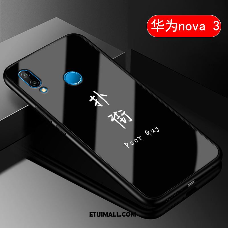 Etui Huawei Nova 3 Czerwony Chiński Styl All Inclusive Ochraniacz Telefon Komórkowy Pokrowce Sklep