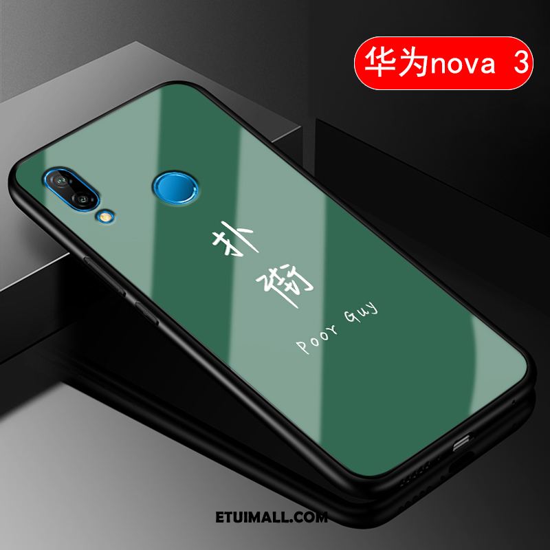 Etui Huawei Nova 3 Czerwony Chiński Styl All Inclusive Ochraniacz Telefon Komórkowy Pokrowce Sklep