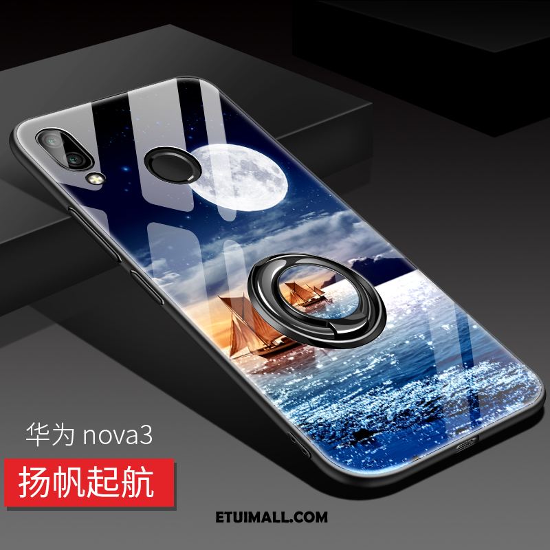 Etui Huawei Nova 3 Niebieski Wysoki Koniec Telefon Komórkowy Modna Marka Osobowość Pokrowce Sprzedam